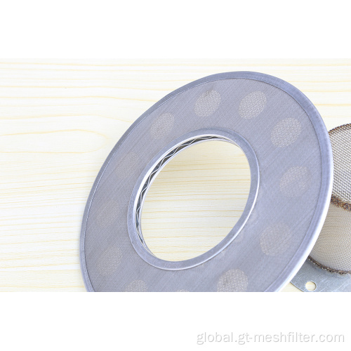 Spot Welded Disc High Quantity Metallic Filter Mesh Supplier